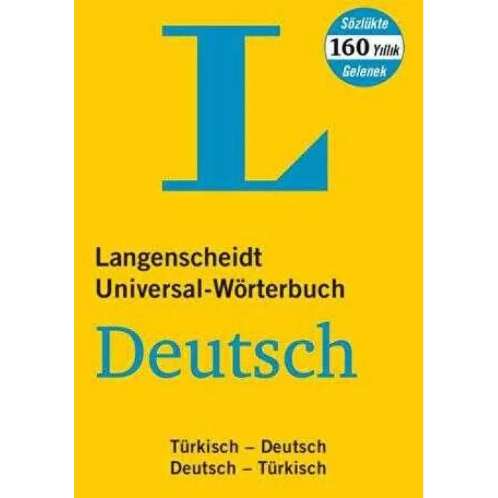 Langenscheidt Universal-Worterbuch Türkisch Türkisch-Deutsch - Deutsch-Türkisch