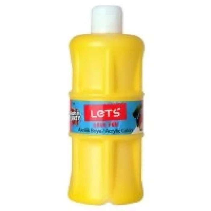 Lets L-5301 Akrilik Boya 500 Ml Sarı