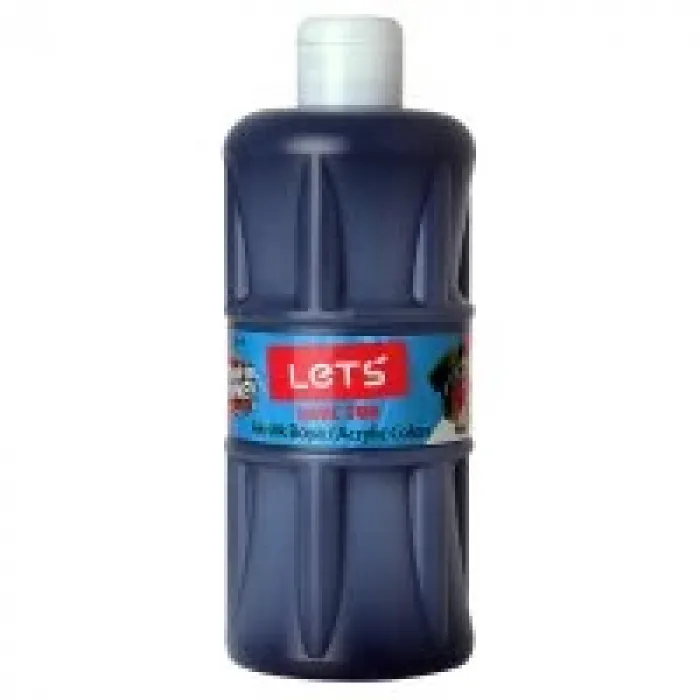 Lets L-5309 Akrilik Boya 500 Ml Siyah