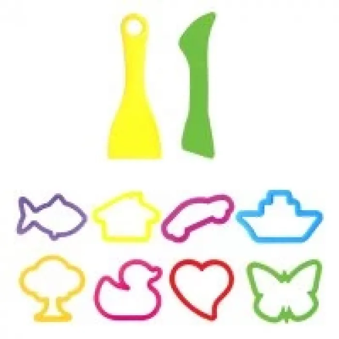 Lets L-8416 Oyun Hamur Kalıbı 10 Parça