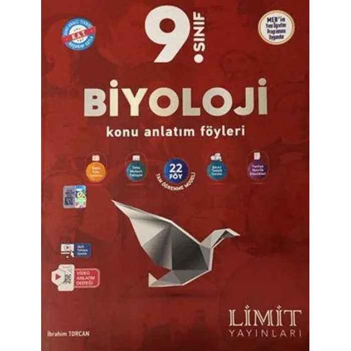 Limit Yayınları 9. Sınıf Biyoloji Konu Anlatım Föyleri