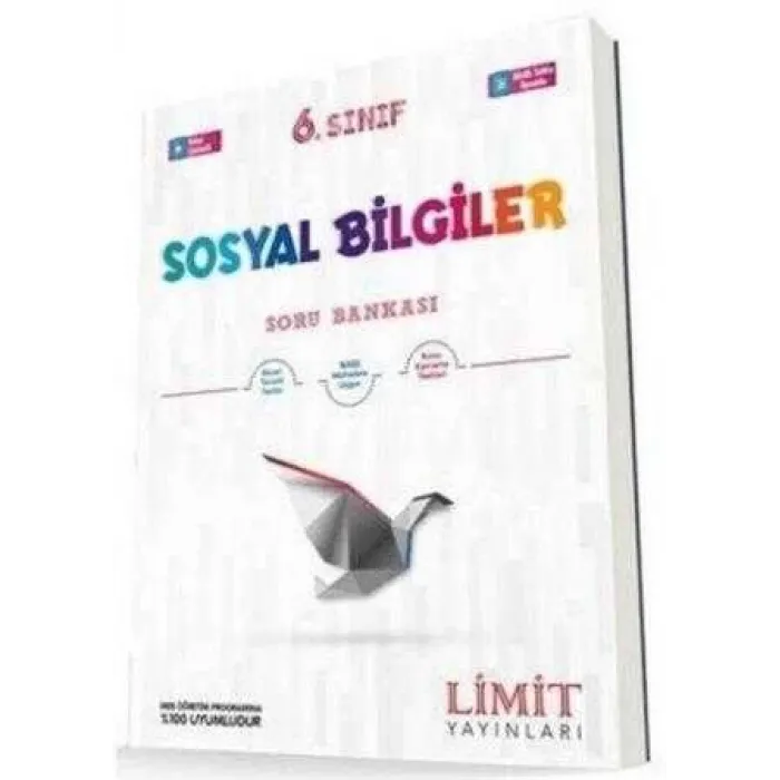 Limit Yayınları Limit 6. Sınıf Sosyal Bilgiler Soru Bankası