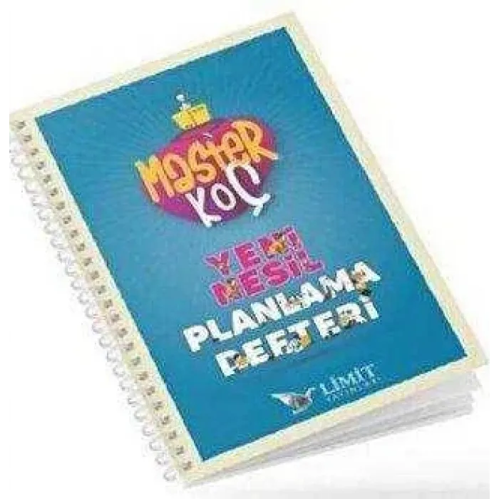 Limit Yayınları Master Koç Planlama Defteri