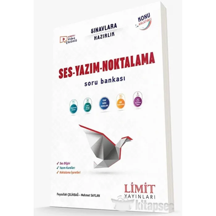 Limit Yayınları Ses-Yazım-Noktalama Soru Bankası