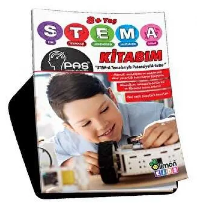 limonKIDS PAS Serisi 8+ Yaş STEMA Kitabım