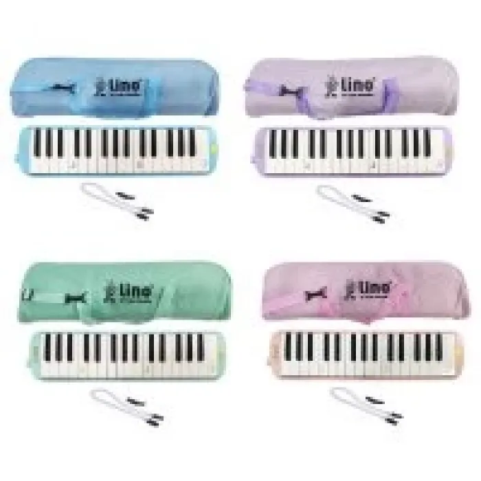 Lino Melodika 32 Tuşlu Bez Çanta Pastel Karışık Ln-32-pks