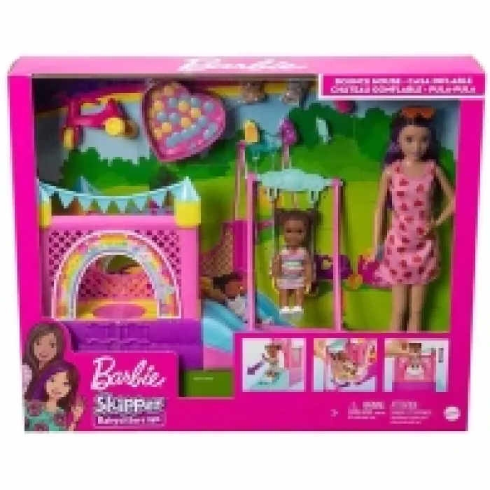 Mattel Hhb67 Barbie Bebek Bakıcısı Skipper Oyun Evi 062898 *3
