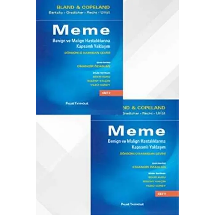 Meme Benign ve Malign Hastalıklarına Kapsamlı Yaklaşım 2 Cilt Takım