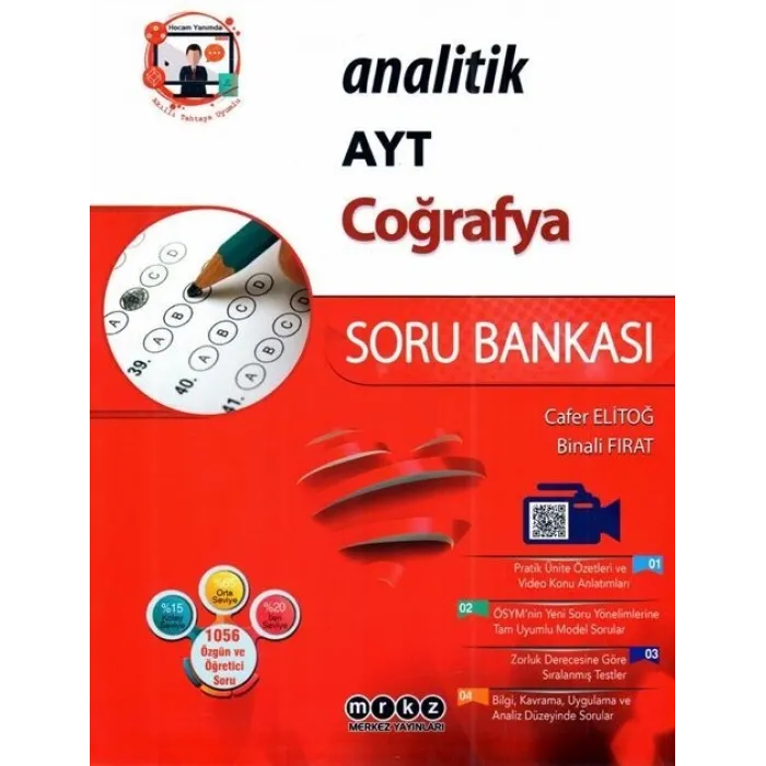 Merkez Yayınları AYT Coğrafya Analitik Soru Bankası