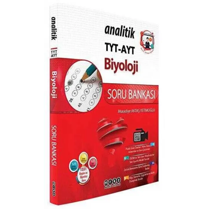 Merkez Yayınları TYT AYT Biyoloji Analitik Soru Bankası