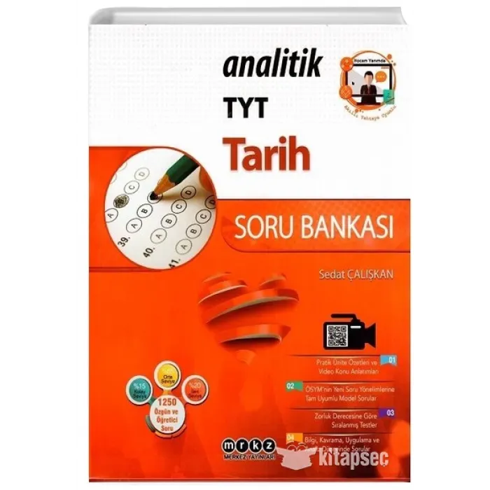Merkez Yayınları TYT Tarih Analitik Soru Bankası