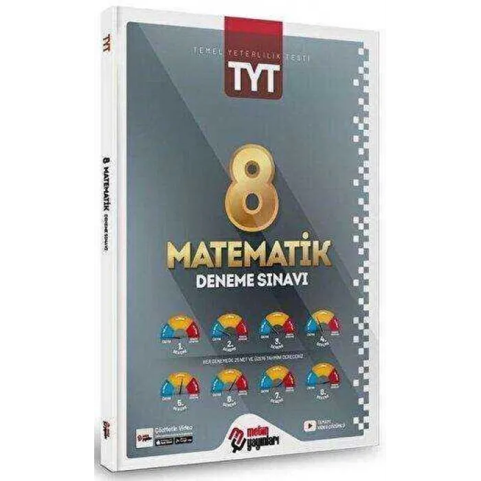Metin Yayınları YKS TYT Matematik 8 Deneme