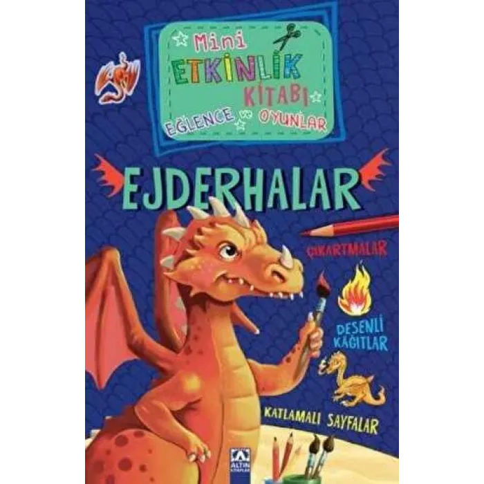 Mini Etkinlik Kitabı Eğlence ve Oyunlar: Ejderhalar