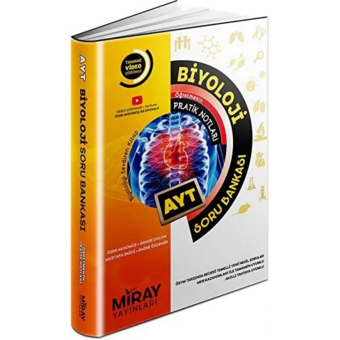 Miray Yayınları AYT Biyoloji Soru Bankası