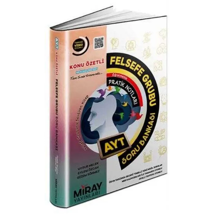 Miray Yayınları AYT Felsefe Konu Özetli Soru Bankası