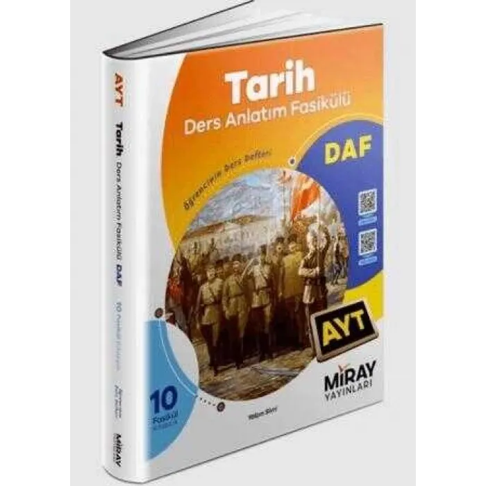 Miray Yayınları AYT Tarih Ders Anlatım Fasikülleri