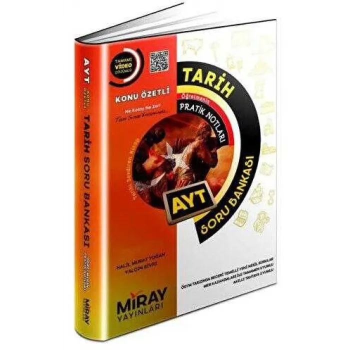 Miray Yayınları AYT Tarih Konu Özetli Soru Bankası