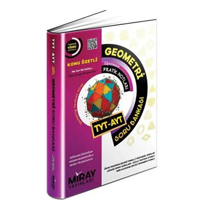Miray Yayınları Miray TYT - AYT Geometri Soru Bankası