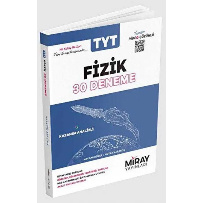 Miray Yayınları Miray TYT Fizik 30 Deneme