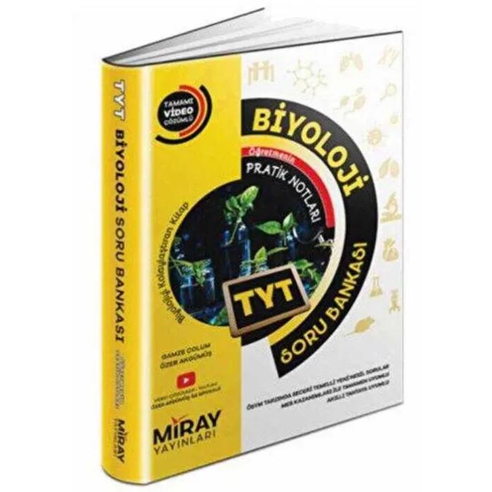Miray Yayınları TYT Biyoloji Konu Özetli Soru Bankası