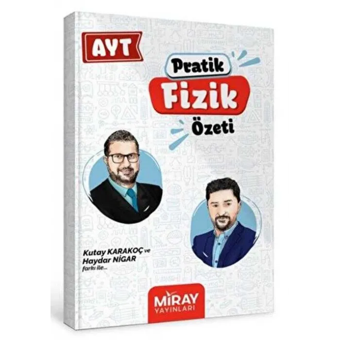 Miray Yayınları TYT Pratik Fizik Özeti Cep Kitabı