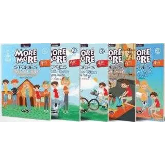 More and More English 4 Stories 5 Kitap
