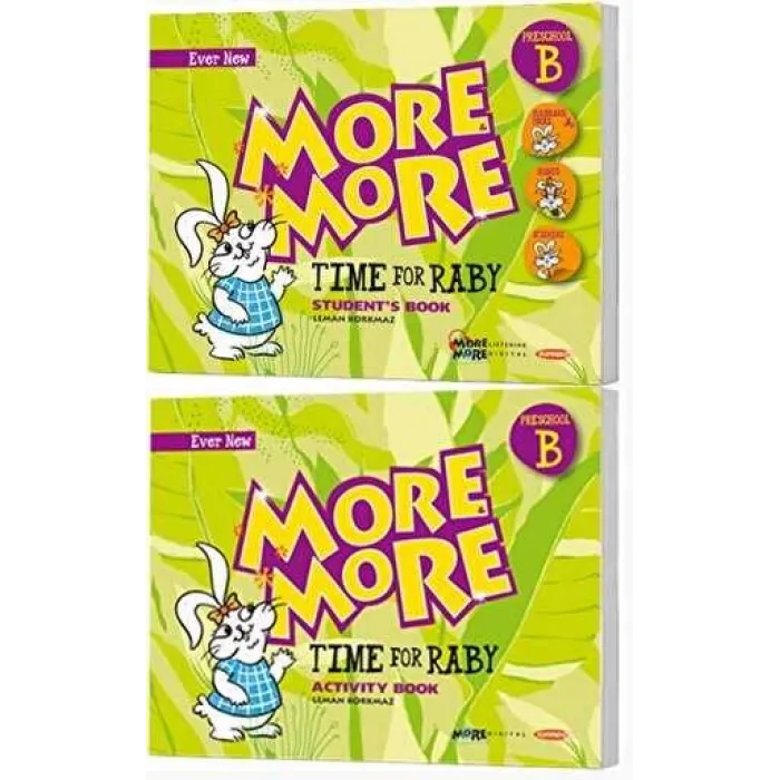 More and More Time for Raby B Students Book - Activity Book Kurmay ELT Yayınları