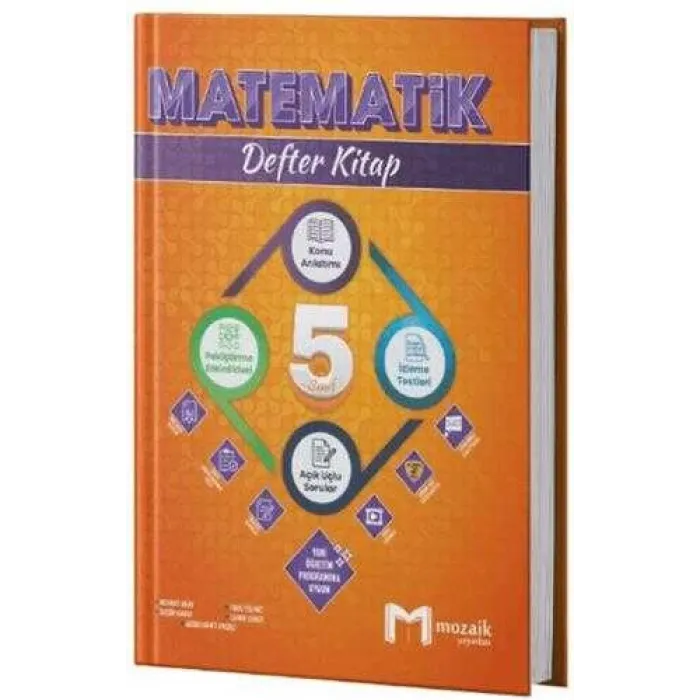 Mozaik Yayınları 5. Sınıf Matematik İntro Defter Kitap