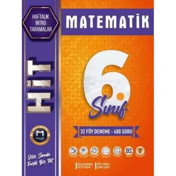 Mozaik Yayınları 6. Sınıf Matematik HİT 32 Deneme