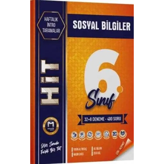 Mozaik Yayınları 6. Sınıf Sosyal Bilgiler 40 Deneme
