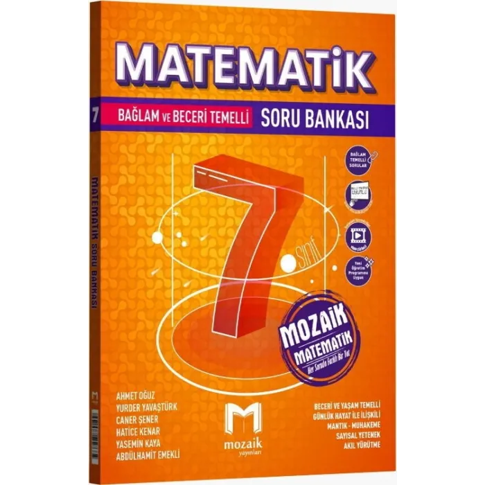 Mozaik Yayınları 7. Sınıf Matematik Soru Bankası
