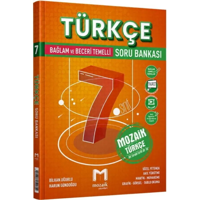 Mozaik Yayınları 7. Sınıf Türkçe Soru Bankası