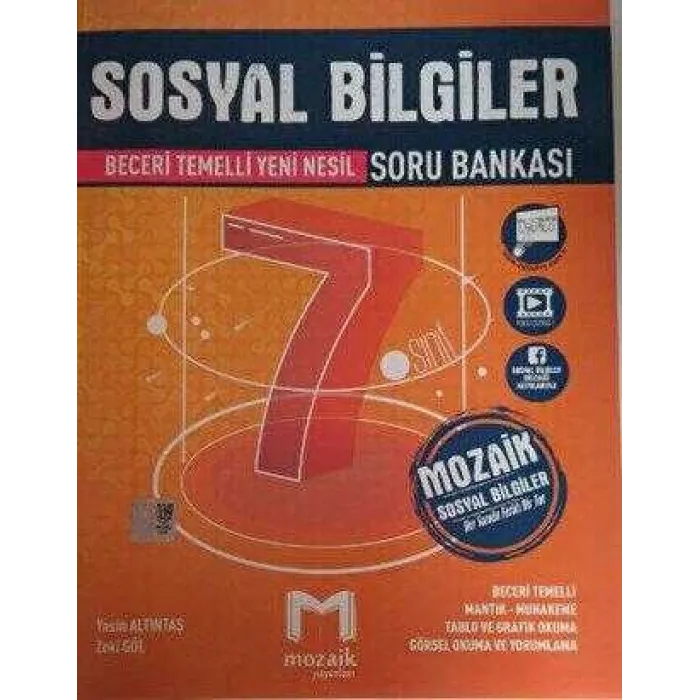 Mozaik Yayınları 7. Sınıf Sosyal Bilgiler Soru Bankası