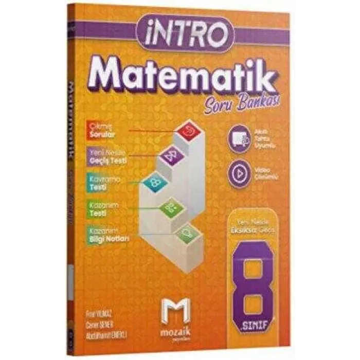 Mozaik Yayınları 8. Sınıf Matematik İntro Soru Bankası