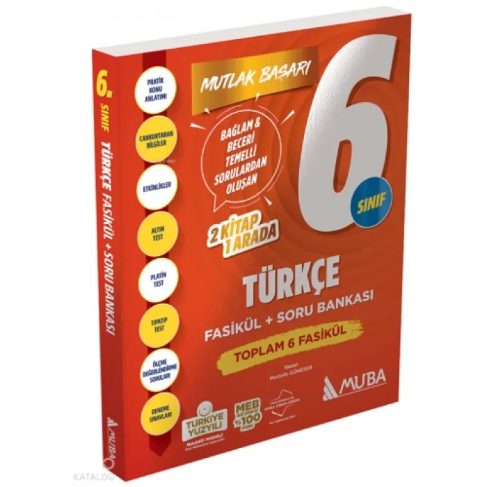 Muba 6. Sınıf Türkçe Fasikül + Soru Bankası