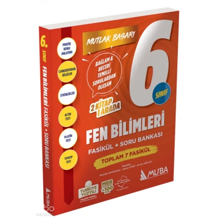 Muba 6. Sınıf Fen Bilimleri Fasikül + Soru Bankası