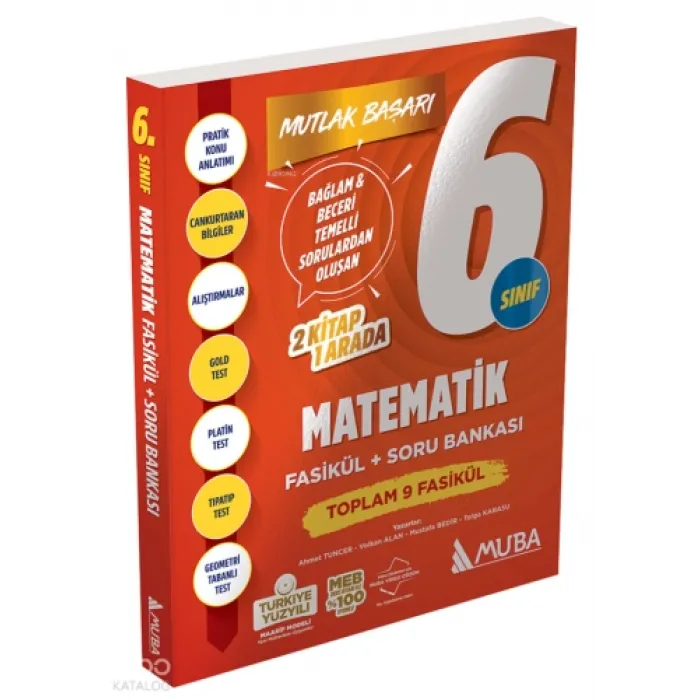 Muba 6. Sınıf Matematik Fasikül+Soru Bankası
