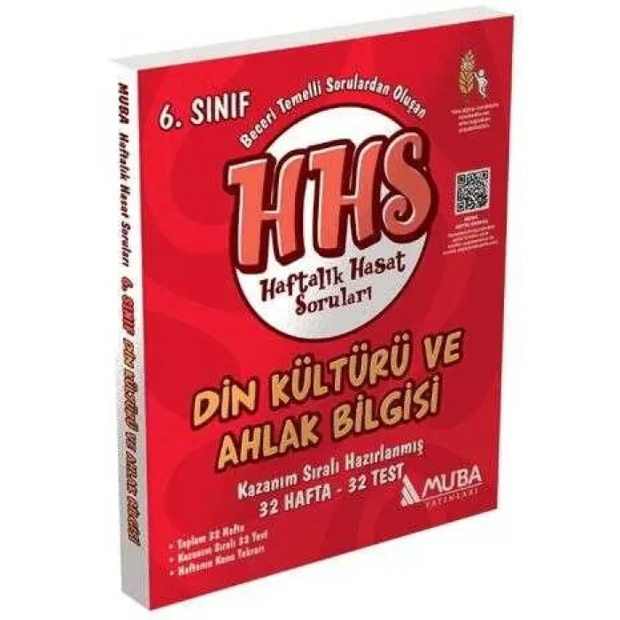 Muba Yayınları 6. Sınıf Din Kültürü Haftalık Hasat Soruları HHS