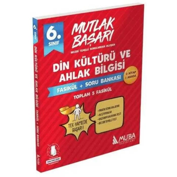 Muba Yayınları 6. Sınıf Din Kültürü ve Ahlak Bilgisi Fasikül + Soru Bankası