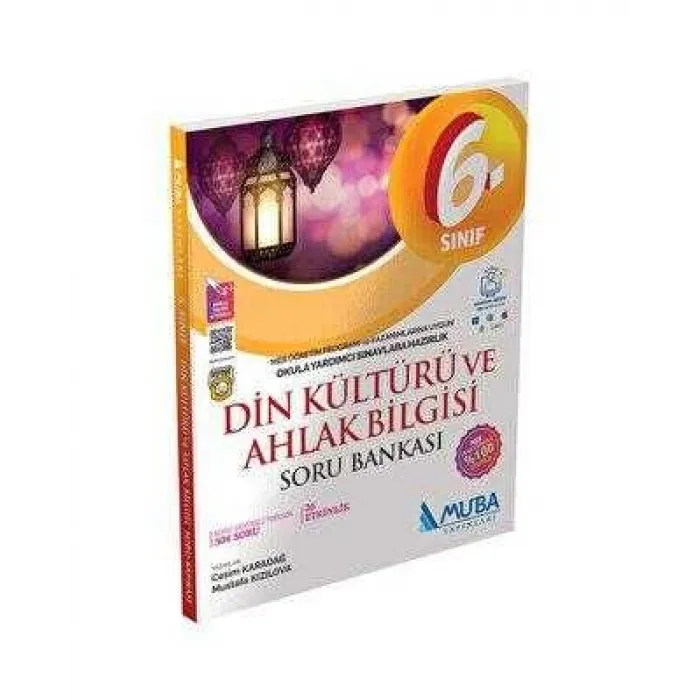 Muba Yayınları 6. Sınıf Din Kültürü ve Ahlak Bilgisi Soru Bankası