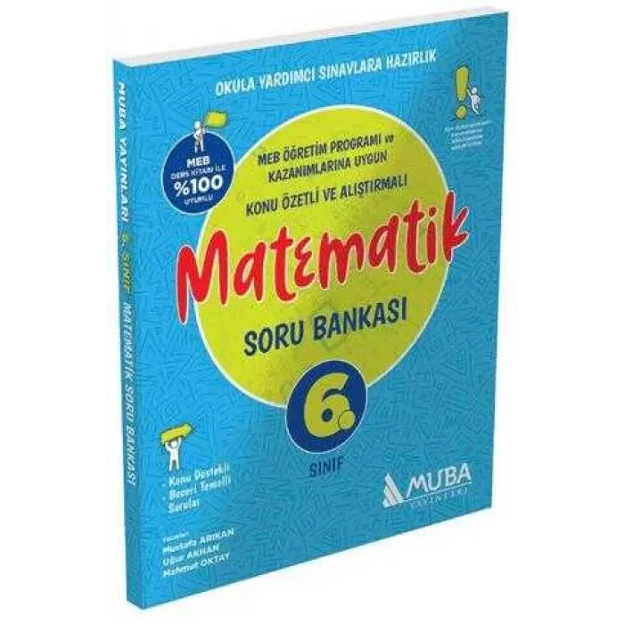 Muba Yayınları 6. Sınıf Matematik Soru Bankası