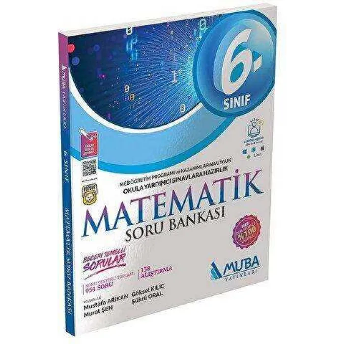 Muba Yayınları 6. Sınıf Matematik Soru Bankası