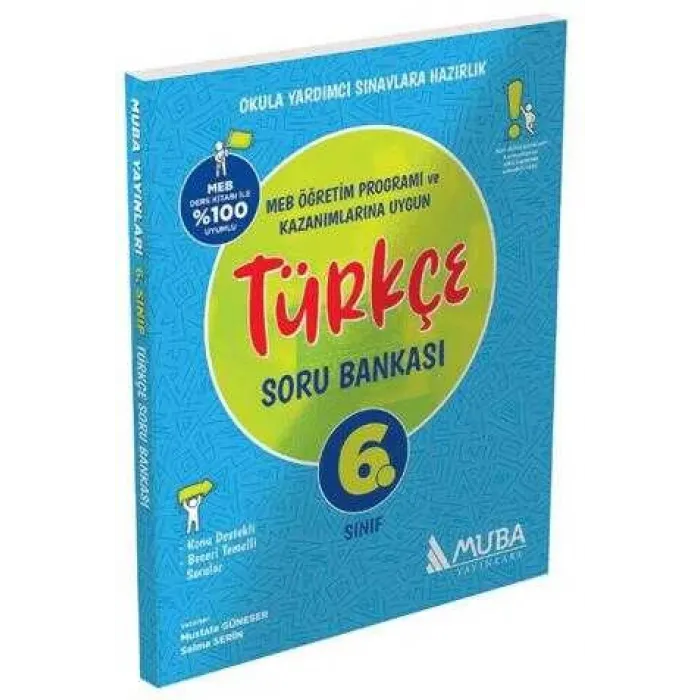 Muba Yayınları 6. Sınıf Türkçe Soru Bankası