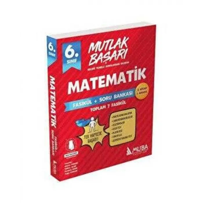 Muba Yayınları 6.Sınıf Mutlak Başarı Matematik Fasikül ve Soru Bankası