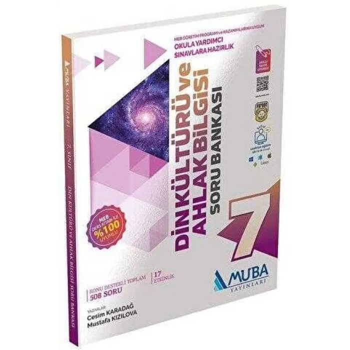 Muba Yayınları 7. Sınıf Din Kültürü ve Ahlak Bilgisi Soru Bankası