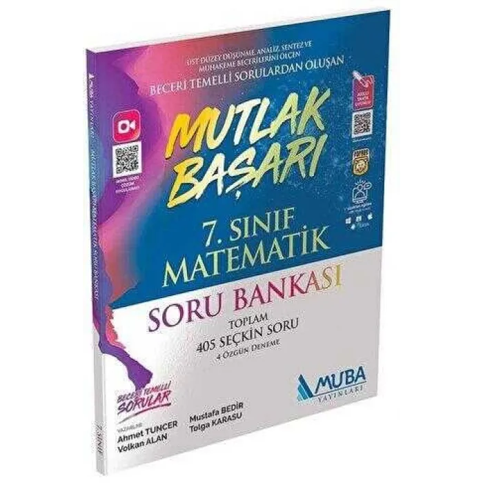 Muba Yayınları 7. Sınıf Mutlak Başarı Matematik Soru Bankası