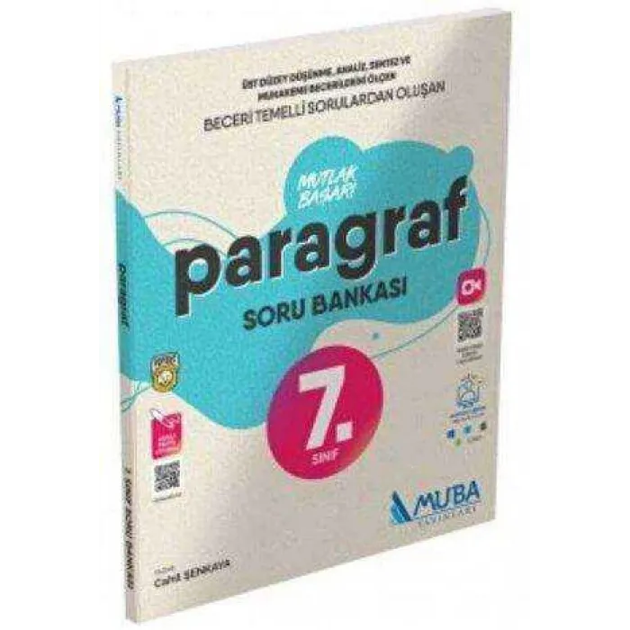 Muba Yayınları 7. Sınıf Paragraf Mutlak Başarı Soru Bankası