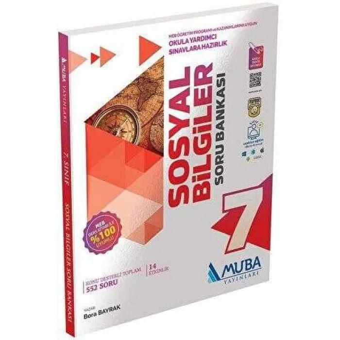 Muba Yayınları 7. Sınıf Sosyal Bilgiler Soru Bankası