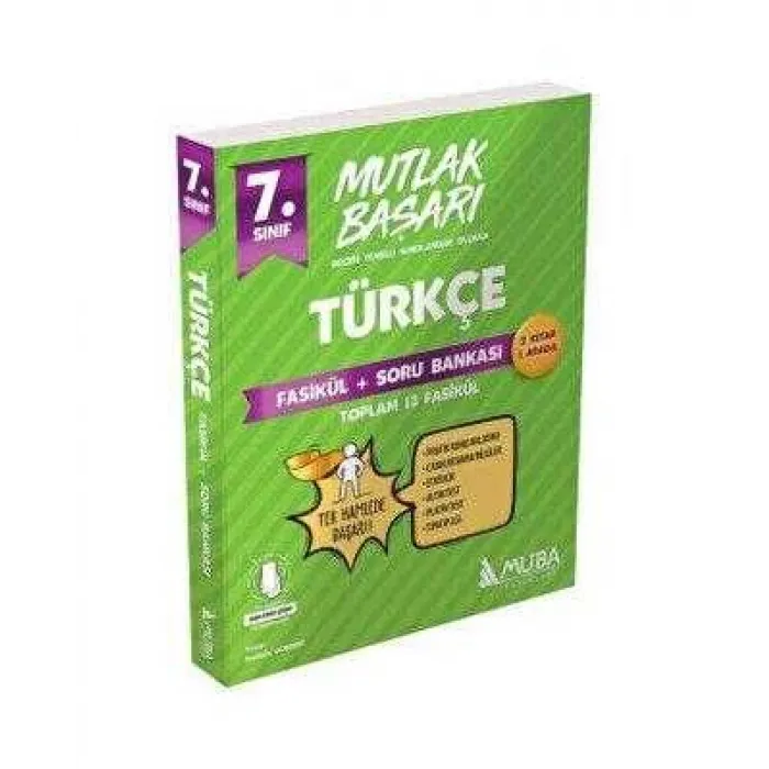 Muba Yayınları 7. Sınıf Türkçe Fasiküller+Soru Bankası