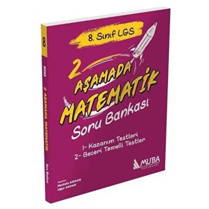 Muba Yayınları 8. Sınıf 2 Aşamada Matematik Soru Bankası Muba Yayınları